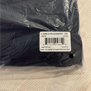 NWT: FIGS Marseille High Wasted Wide Leg Scrub Pants in Navy